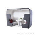 Modern office booth sofa for private meeting